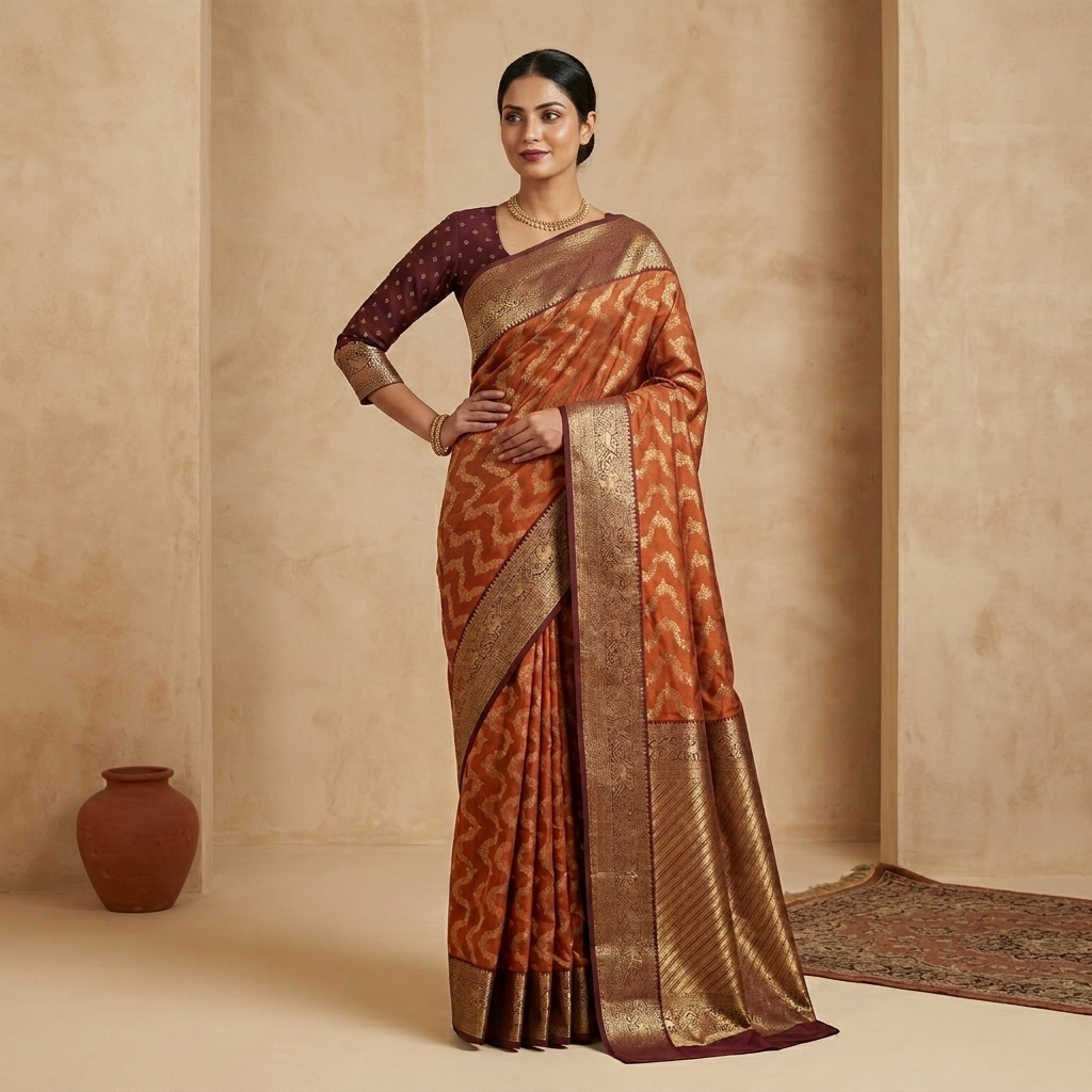 rust-maroon-south-banarasi-zari-saree